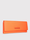 Caprese Sophia Wallet Medium Flap Wallet Orange
