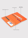 Caprese Sophia Wallet Medium Flap Wallet Orange