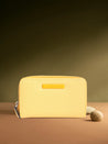 Caprese Sophia Wallet Small Zip Around Yellow