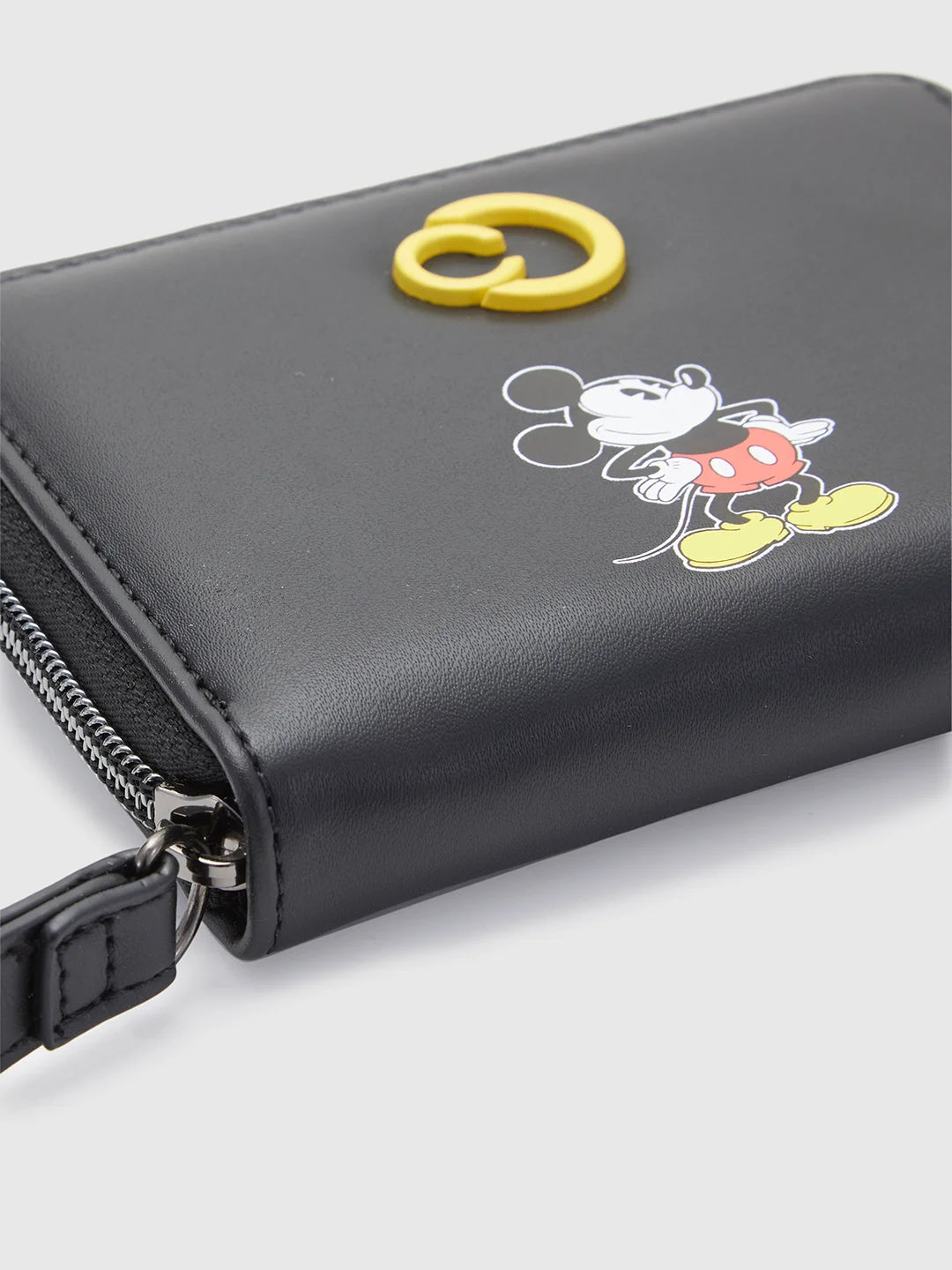 Buy Caprese Disney Inspired Printed Mickey Mouse Collection Small Wallet Black Rs.539 Caprese Bags