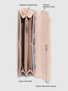 Caprese Wila Flapover Wallet Medium Peach