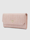 Caprese Wila Flapover Wallet Medium Peach