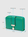 Caprese Yana Wallet Large Emerald