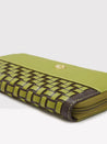 Caprese Zeta Zip Around Women'S Wallet Large Quilted Olive