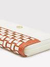 Caprese Zeta Zip Around Women'S Wallet Large Quilted Vanilla