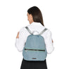 Caprese Blythe Nylon Backpack Medium Blue