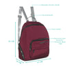 Caprese Blythe Backpack Small Plum