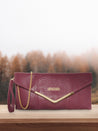 Caprese Dana Clutch Medium Crimson Red
