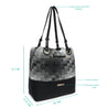 Caprese Oona Drawstring Medium Black