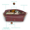 Caprese Athena Satchel Large
