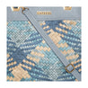 Caprese Claudia Satchel Large Navy & Blue