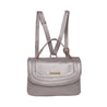 Caprese Erin Satchel Small Soft Pink Metallic