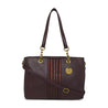 Caprese Samara Satchel Medium Maroon