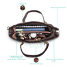 Caprese Samara Satchel Medium Maroon