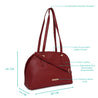 Caprese Taro Satchel Large