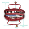 Caprese Taro Satchel Large