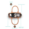 Caprese Toni Satchel Small