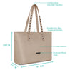 Caprese Merona Tote Large Beige
