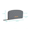 Caprese Andra Wallet Large Light Blue