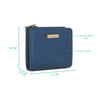 Caprese Angelina Wallet Small Blue