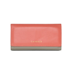 Caprese Annie Medium Sand Coral Wallet
