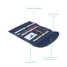 Caprese Kiko Wallet Medium Navy
