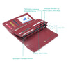 Caprese Lex Wallet Medium Rust