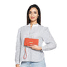 Caprese Mia Zip Wallet Large Orange