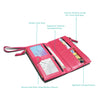 Caprese Mia Zip Wallet Large Pink