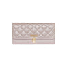 Caprese Sia Flap Wallet Medium Pink Metalic