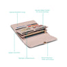 Caprese Sia Flap Wallet Medium Pink Metalic