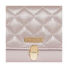 Caprese Sia Flap Wallet Medium Pink Metalic