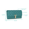 Caprese Sia Flap Wallet Medium Teal