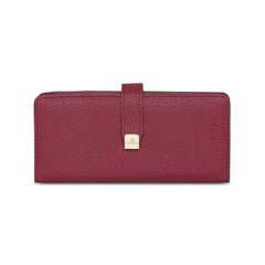 Caprese Stacy Medium Deep Red Wallet