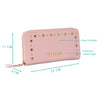 Caprese Sue Wallet Large Seashell Pink